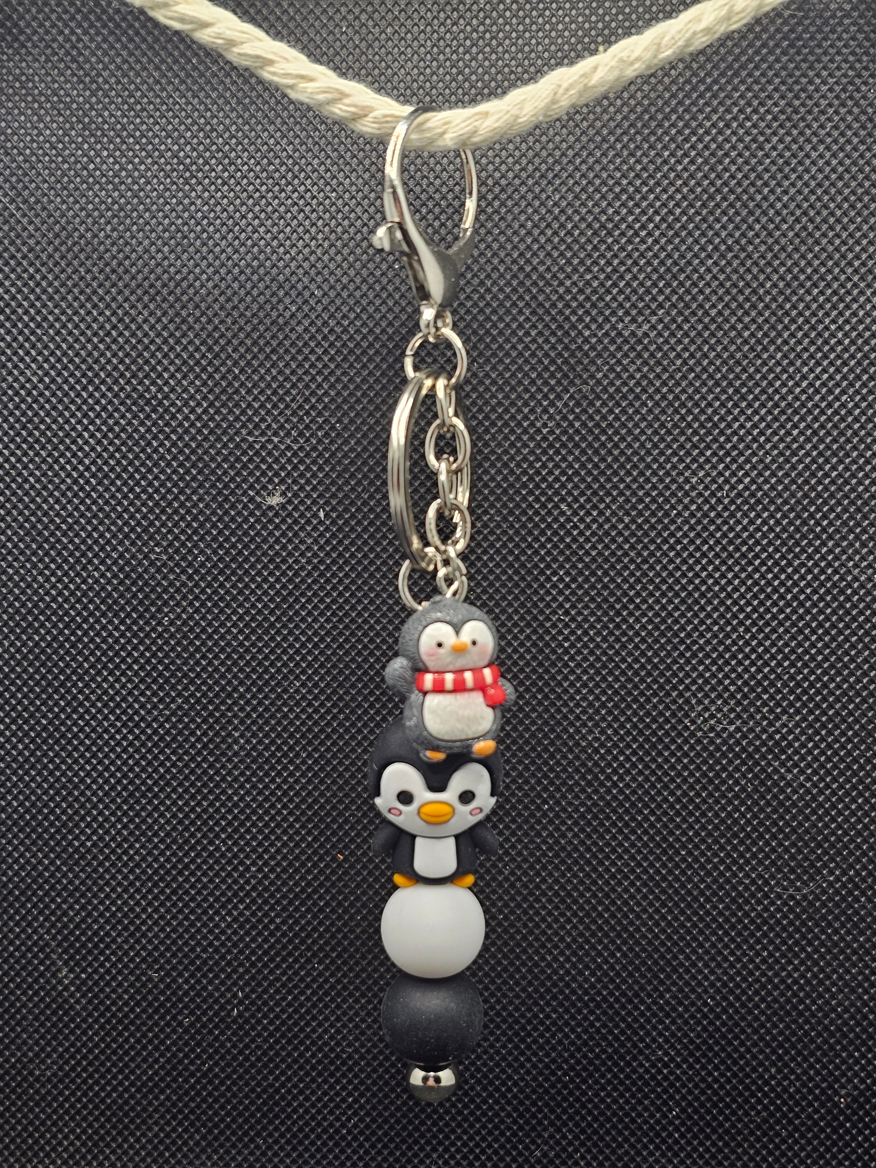 Porte-clés — Thème Pingouin 🐧❄️ —