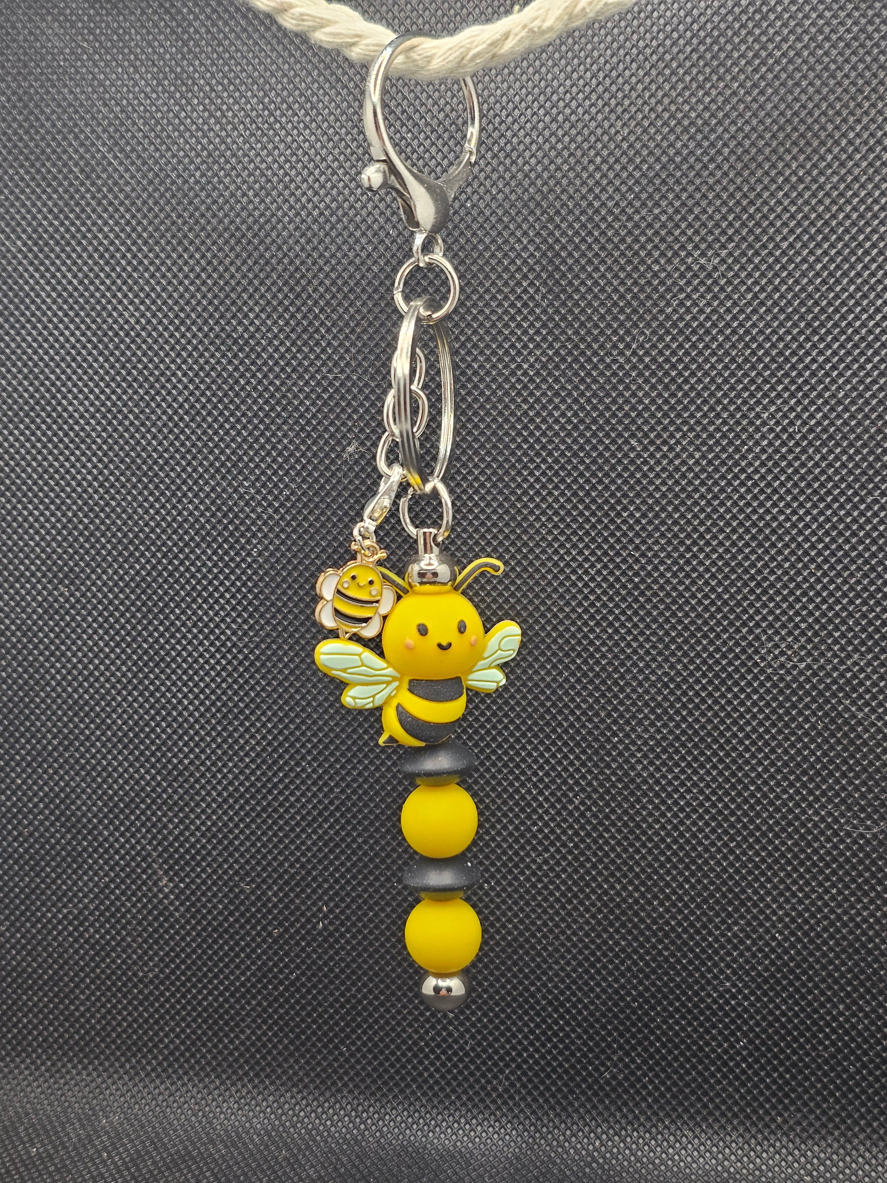 Porte-clés — Thème Abeille 🐝🍯 —