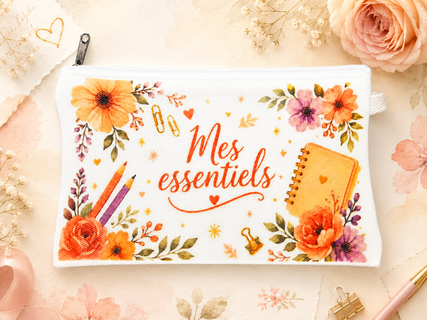 Pochette personnalisable petit format
