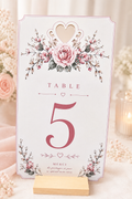 Affiches numéro de table