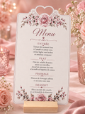 Affiches menu personnalisé